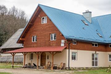 Фото номера Вилла Фермерские дома AgroTurystyka Piątkowa 33d - Green Velo - Międzynarodowy Szlak Rowerowy, Park Krajobrazowy, Klimat Bieszczady г. Дубецко 5